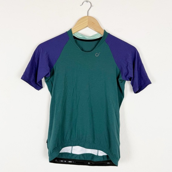 Velocio Men’s Micromodal Cycling Jersey With Pockets Deep Sea Zipperless - Picture 1 of 10